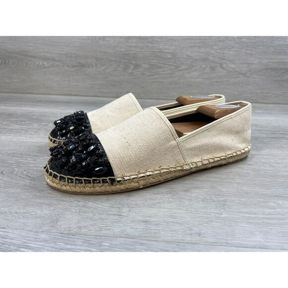 Circus By Sam Edelman Loretta Women's Espadrille Flat 10 Beige Comfort Shoes - Picture 3 of 10